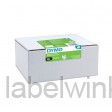 Dymo 2093094 etiket 6-pack 32x57mm wit papier, verwijderbaar